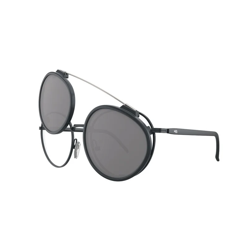 Óculos de Grau HB Switch 0420 Clip On Graphite M Graphite / Polarized Silver