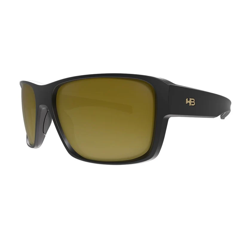 Óculos de Sol HB The Pass Shine Black Gold Bronze