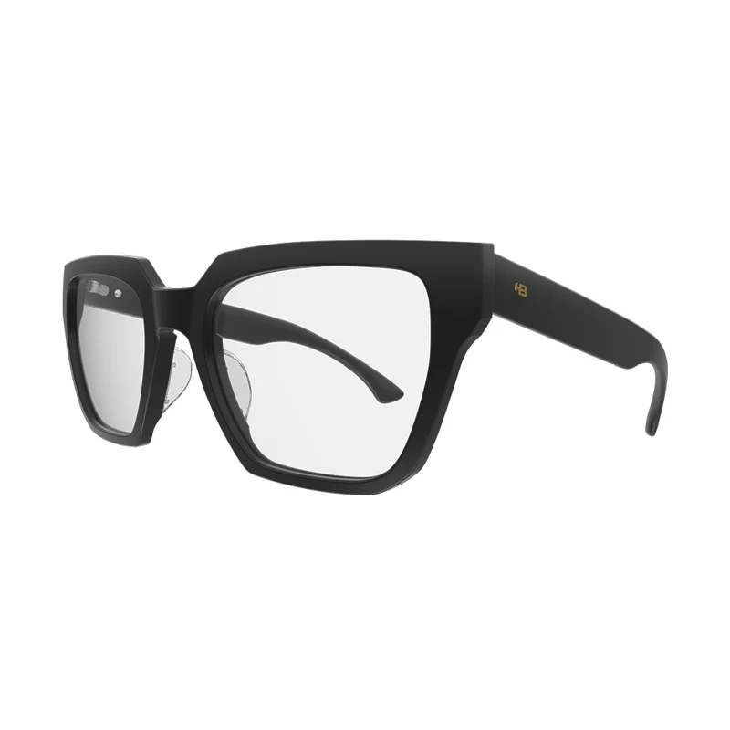 Óculos de Grau HB 0486 Gloss Black Lente 5,1 cm