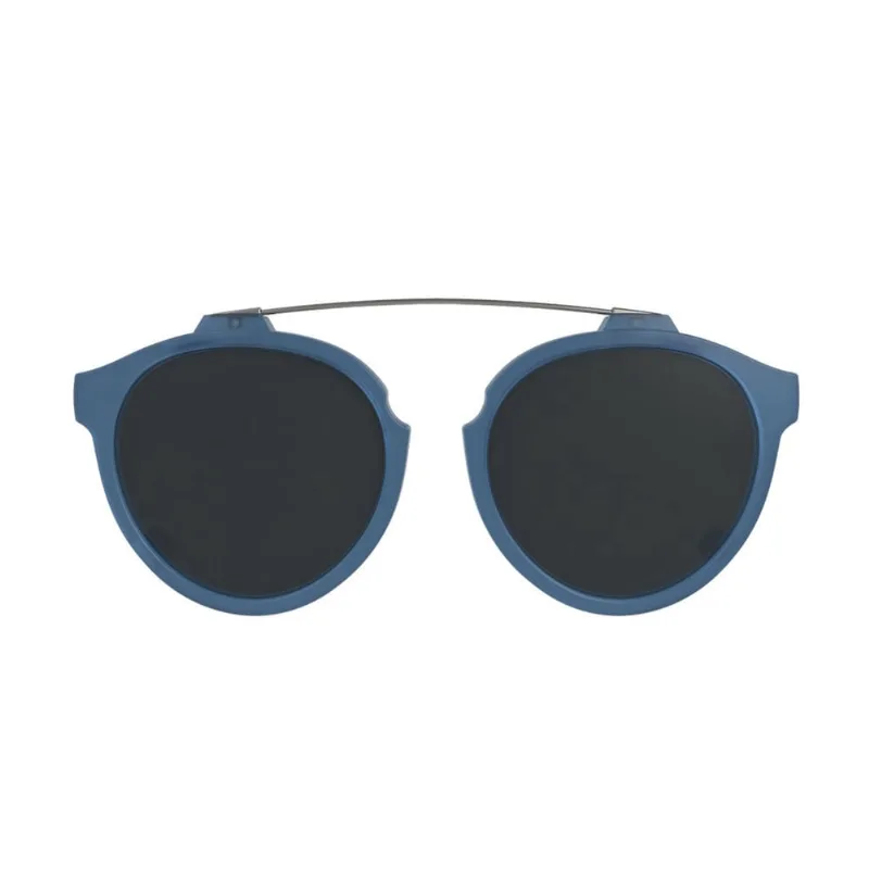 Clip On Para Armação Hb Switch 0492 Azul Fosco Lente Cinza Polarizada