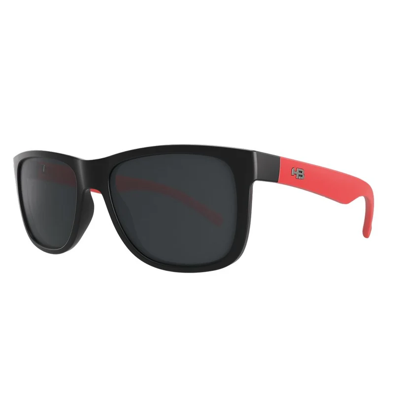 Óculos de Sol HB Teen Ozzie Matte Black Red Gray