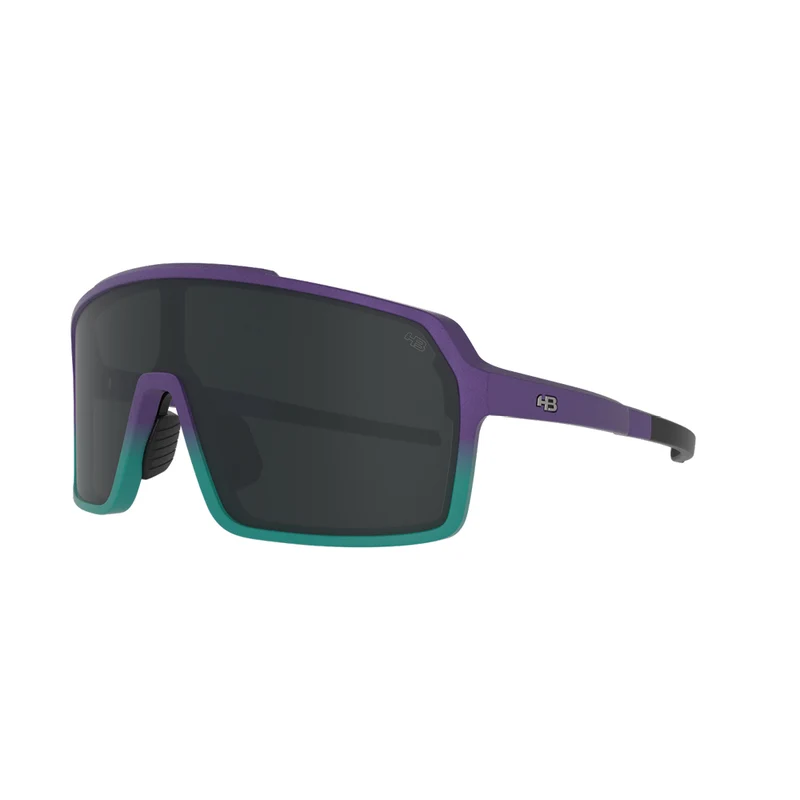 Óculos de Sol HB GRINDER Matte Gradient Purple Turquese / Gray