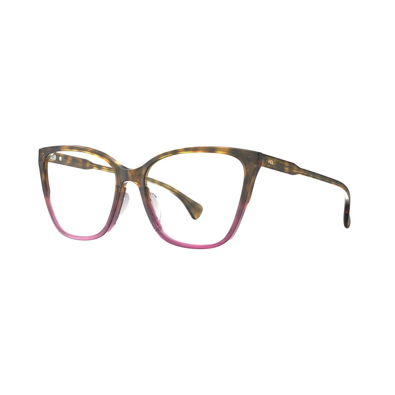Óculos de Grau HB Ecobloc 0504 Havana Turtle Violet Shine