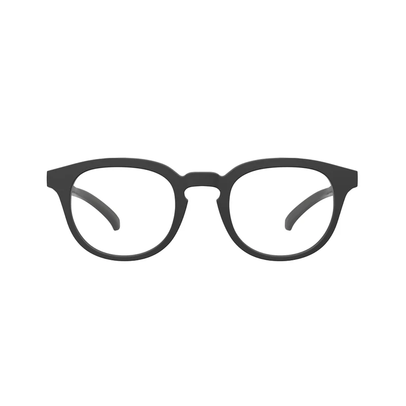 Óculos de Grau HB Ecobloc 0514 Redondo Matte Black