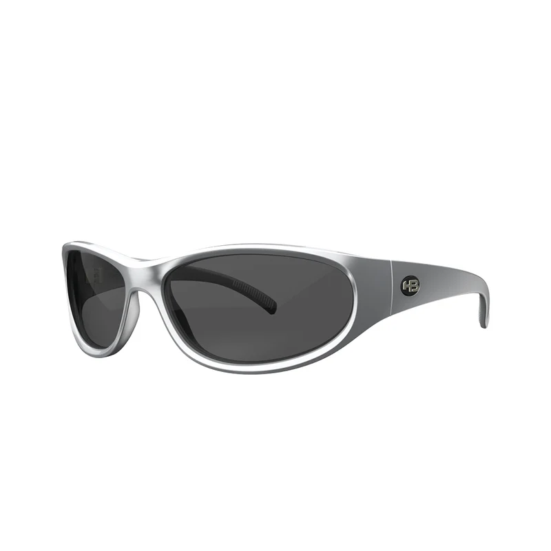 Óculos de Sol HB A New Species Esportivo Aluminium Gray - TAM 63 mm