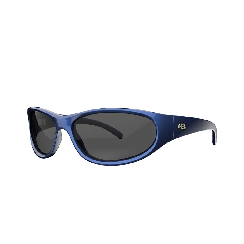 Óculos de Sol HB A New Species Esportivo Metallic Blue Gray
