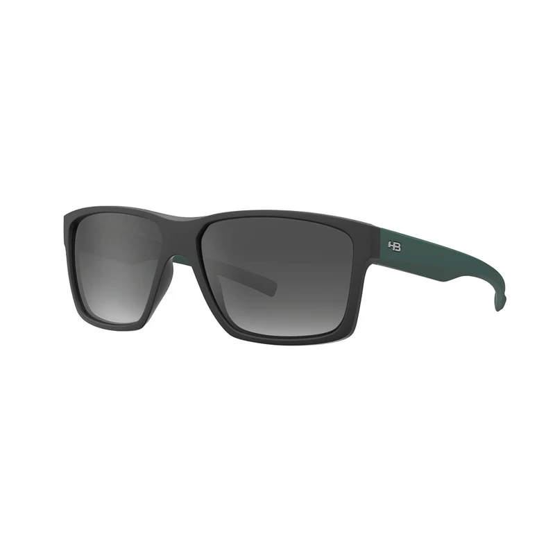 Óculos de Sol HB Freak M Black Milit Green Gray Gradient