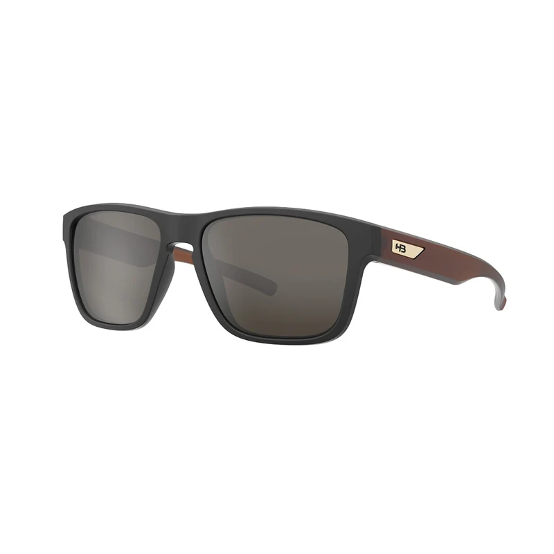 Óculos de Sol HB H-Bomb Matte Black Light Coffee Brown