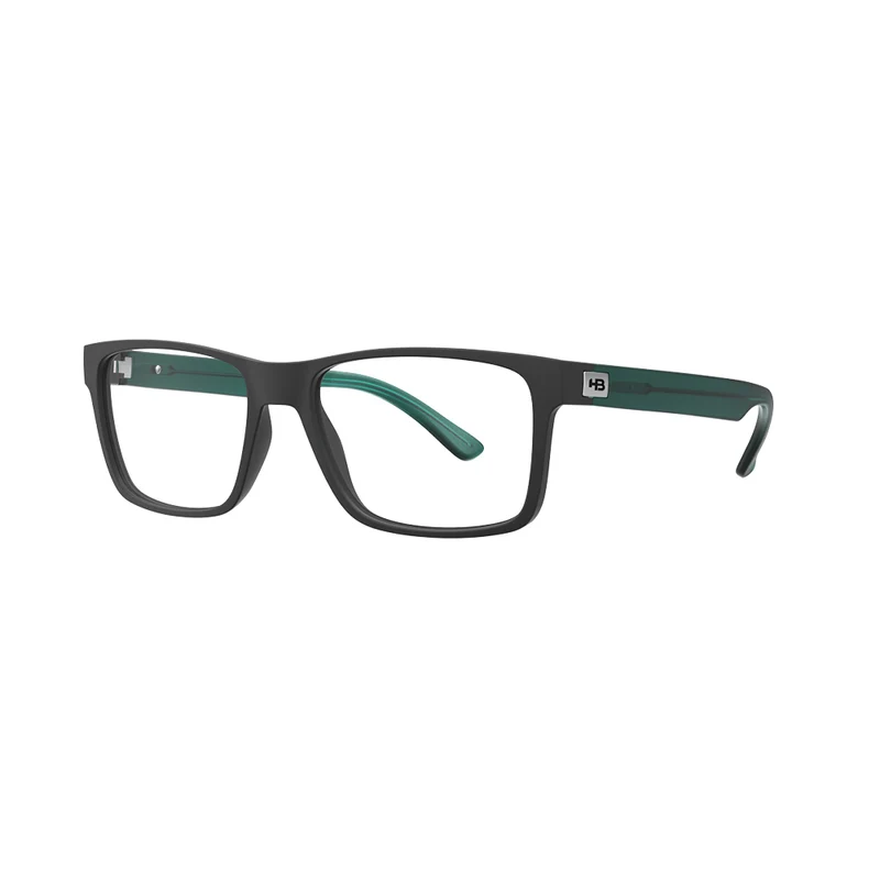 Óculos de Grau HB 0537 M Black/ L Green Demo