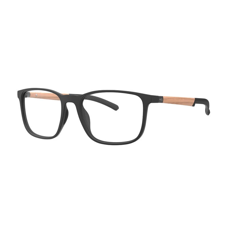 Óculos de Grau HB Ductenium 0529 M Black/Wood Demo