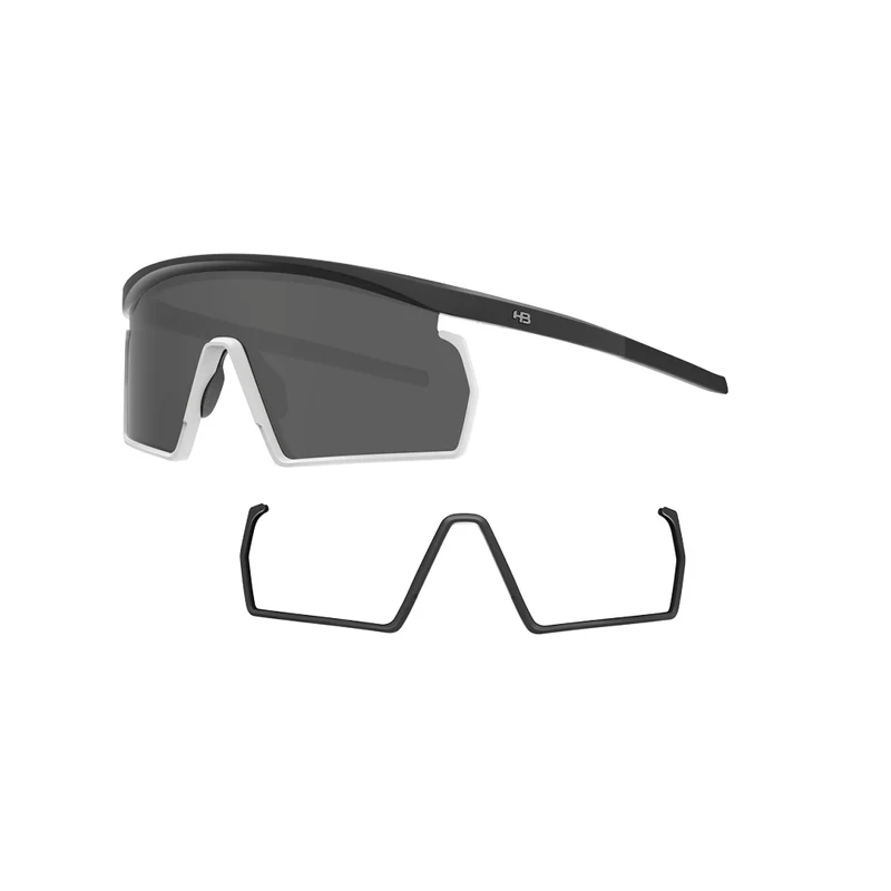 Óculos de Sol HB SPINNER Matte Black Gloss Black + Pearled White / Gray