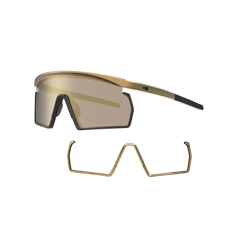 Óculos de Sol HB SPINNER Gloss Gold + Gloss Gold + Matte Black / Gold Chrome