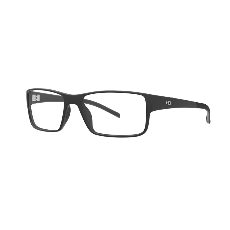 Óculos de Grau HB Polytech 0539 Matte Black Demo