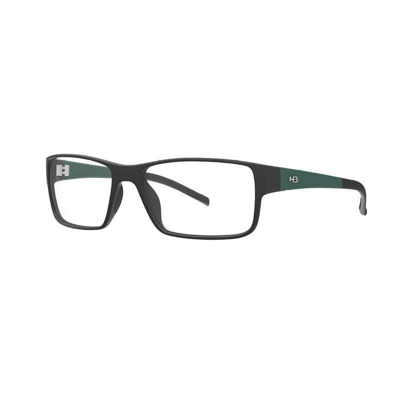 Óculos de Grau HB Polytech 0539 M Black/Military Green Demo