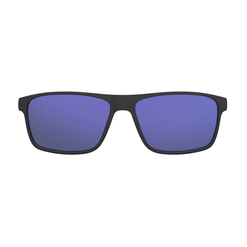 Clip On para óculos de Grau HB Switch 0538 Matte Black Polarized Blue