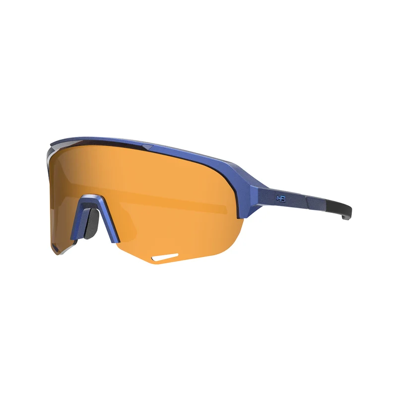 Óculos de Sol HB Edge R Silver Light Blue / Orange Chrome
