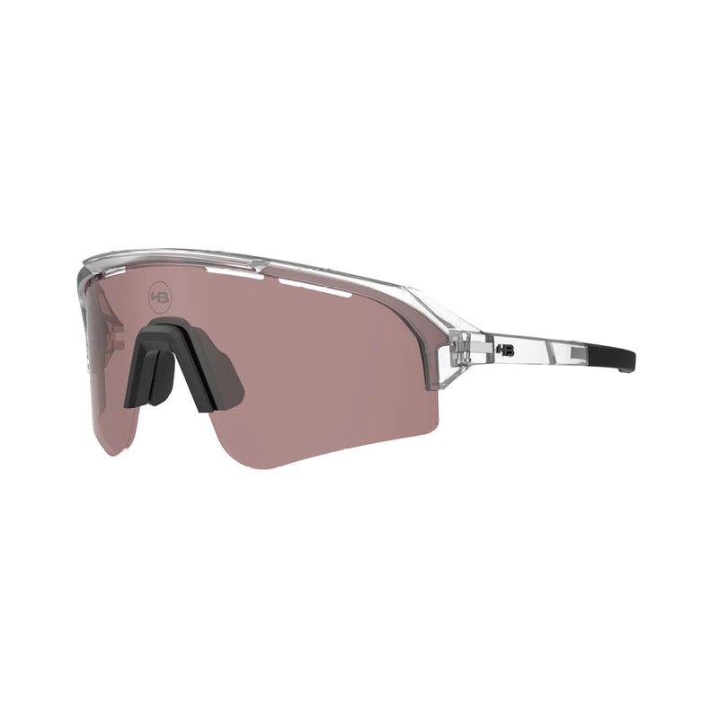 Óculos de Sol HB EDGE S GLOSS CRYSTAL/NOSE M BLACK AMBER