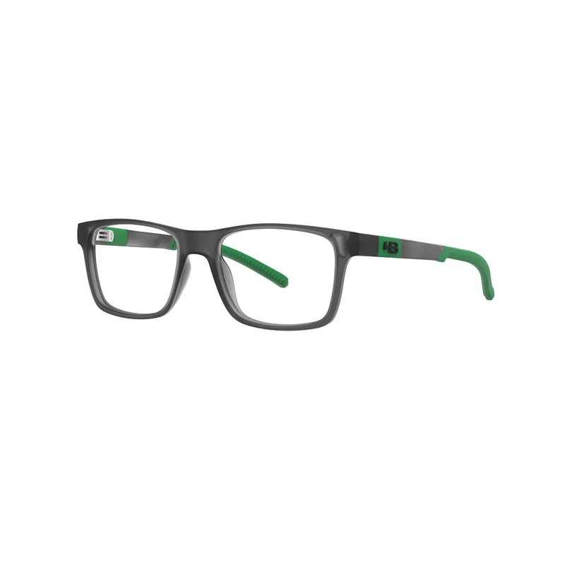 Óculos de Grau HB Polytech 0550 Teen Matte Onyx D. Green