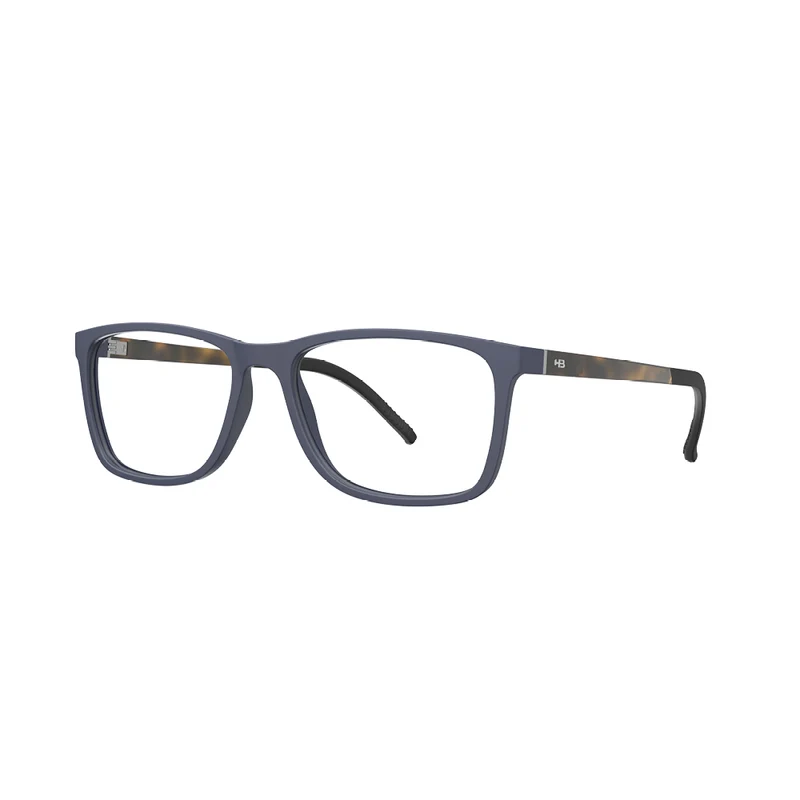 Óculos de Grau HB Polytech 0580 Matte Navy / Gloss Havana Turtle