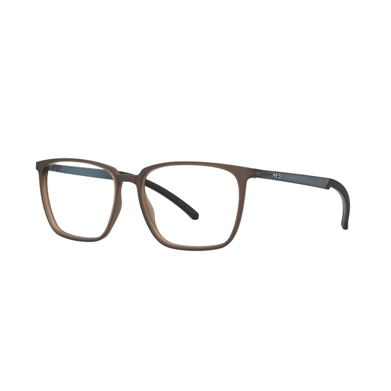 Óculos de Grau HB Polytech 0578 M Clear Coffee/ M Naval Blue