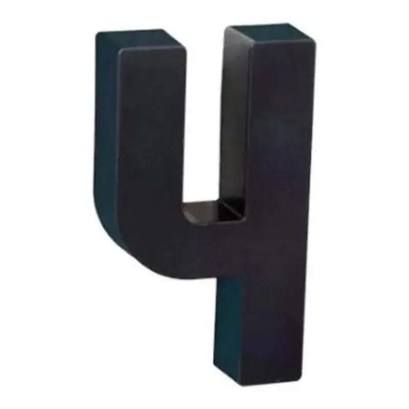 Placa Número Residencial Preto Roper Plast Proteção Uv Cor 4
