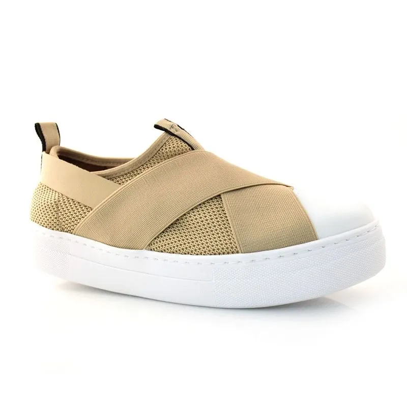 Tênis Feminino Suzzara Creme 32771 34