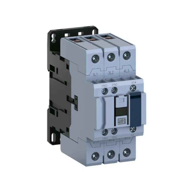 Contator WEG CWB 3P 110VAC 50A com 1NA+1NF para Comando e Automação