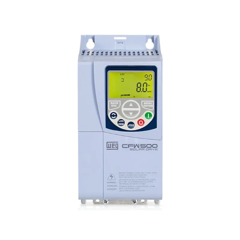 Inversor off grid drive bomba solar CFW500 smart mppt grid trifásico 220V 1CV