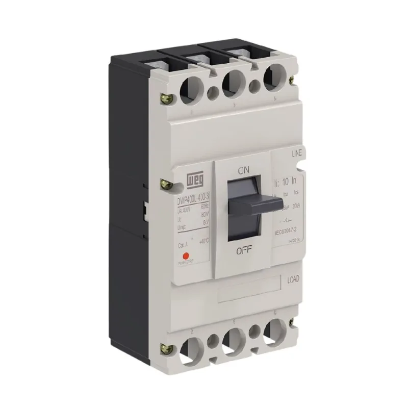 Disjuntor 3P 350A 35Ka 380V Dwp400L3503 14256842 Weg - WEG