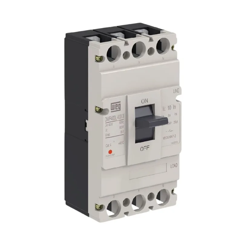 Disjuntor 3P 400A 35Ka 380V Dwp400L4003 14256843 Weg - WEG