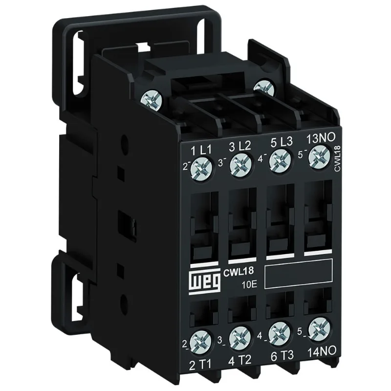 Contator Tripolar 18A, 380V, CWL18-10-30D33 - weg