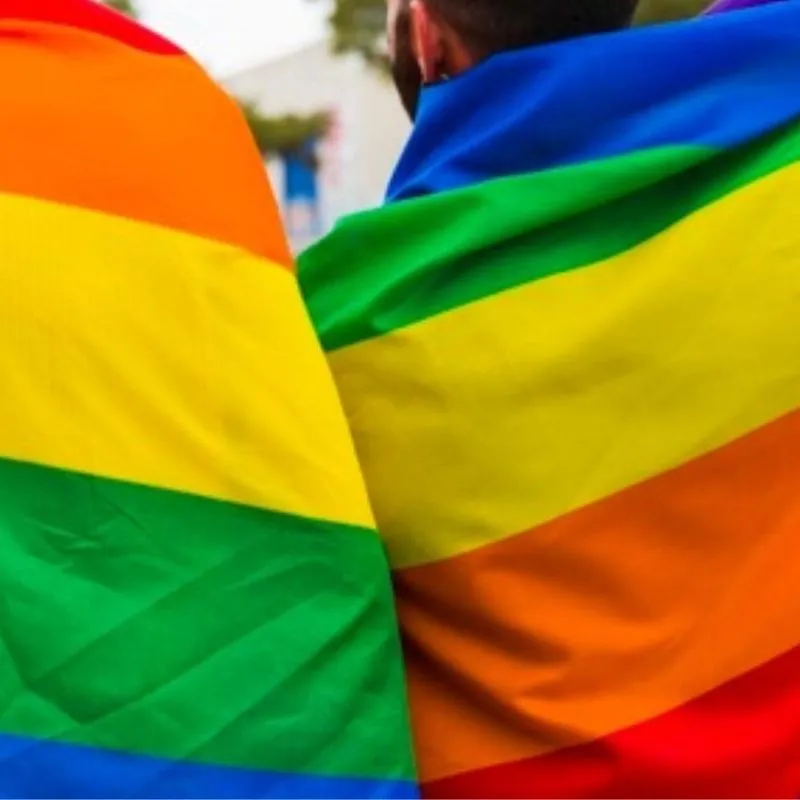 Bandeira Lgbt Oficial 150X90 Cm Oxford Lgbtqia + Arco-Íris