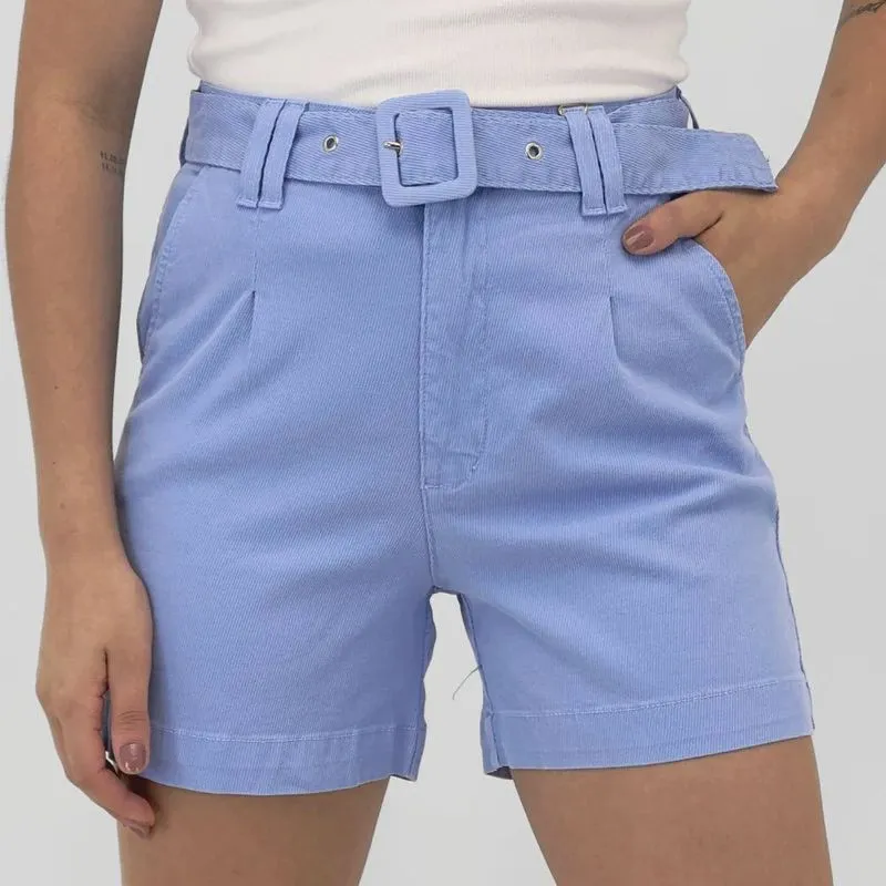 Shorts Daksul Alfaiataria em Sarja Feminino