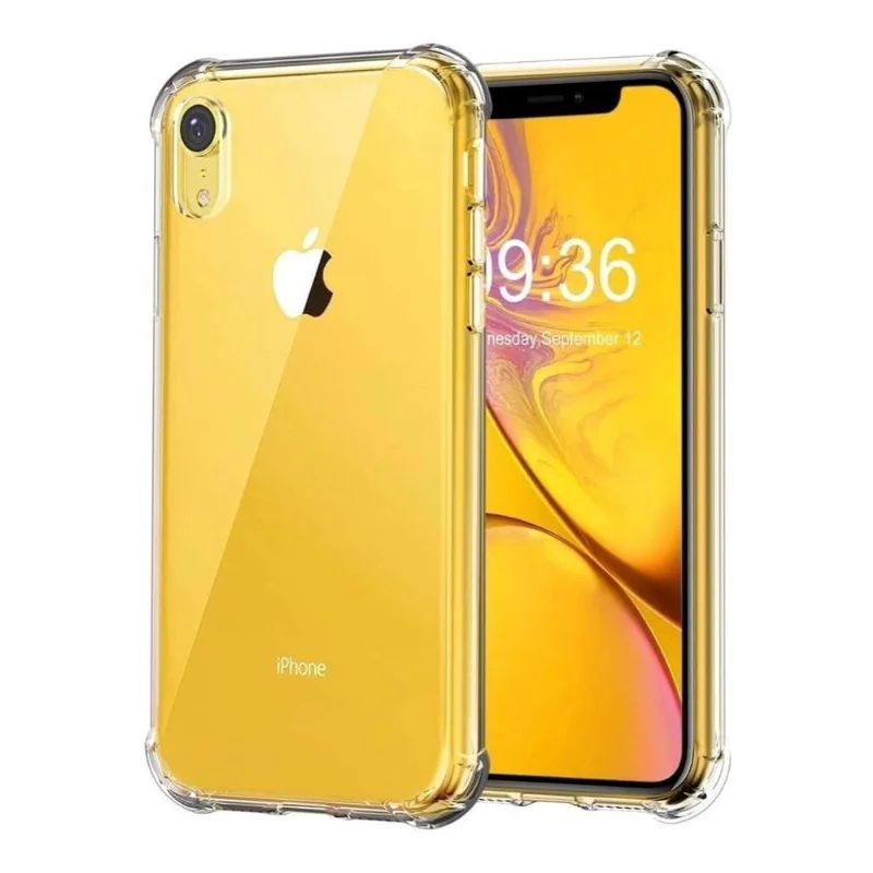 Capa transparente Silicone AntiShock iPhone xr - evzlxhpyn