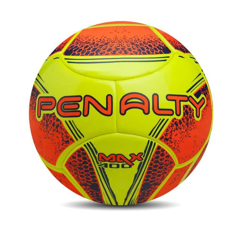 Bola Futsal Max 400 Vii Vermelho E Amarelo Penalty