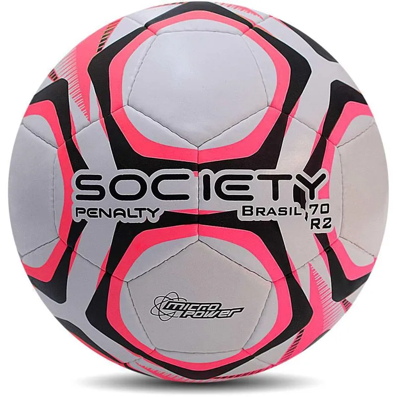 Bola De Futebol Society Brasil 70 R2 Bc-rs-pt Penalty