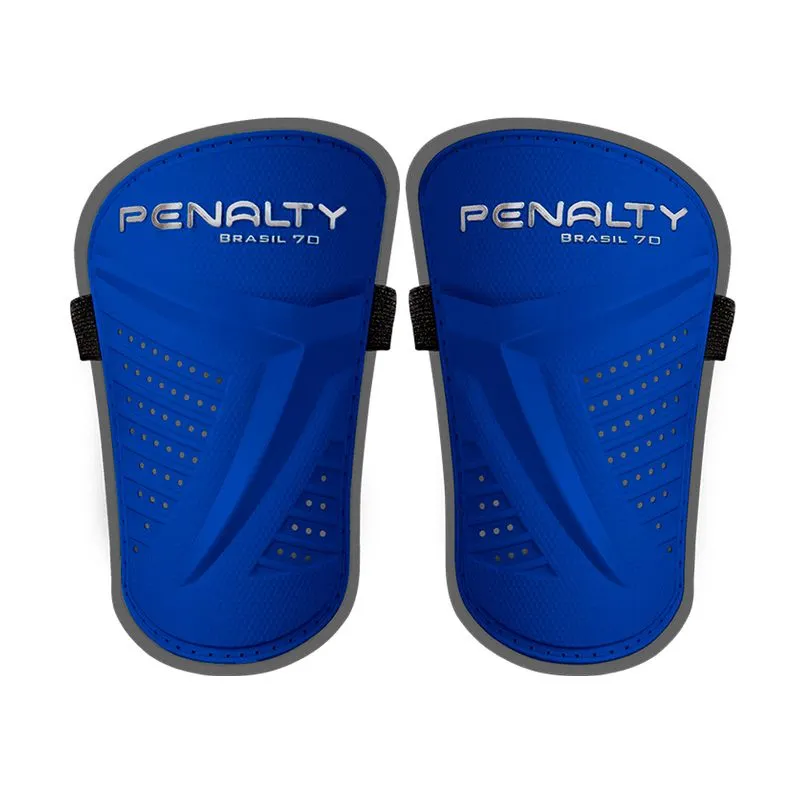 Caneleira Penalty Brasil 70 Azul/Cinza - U