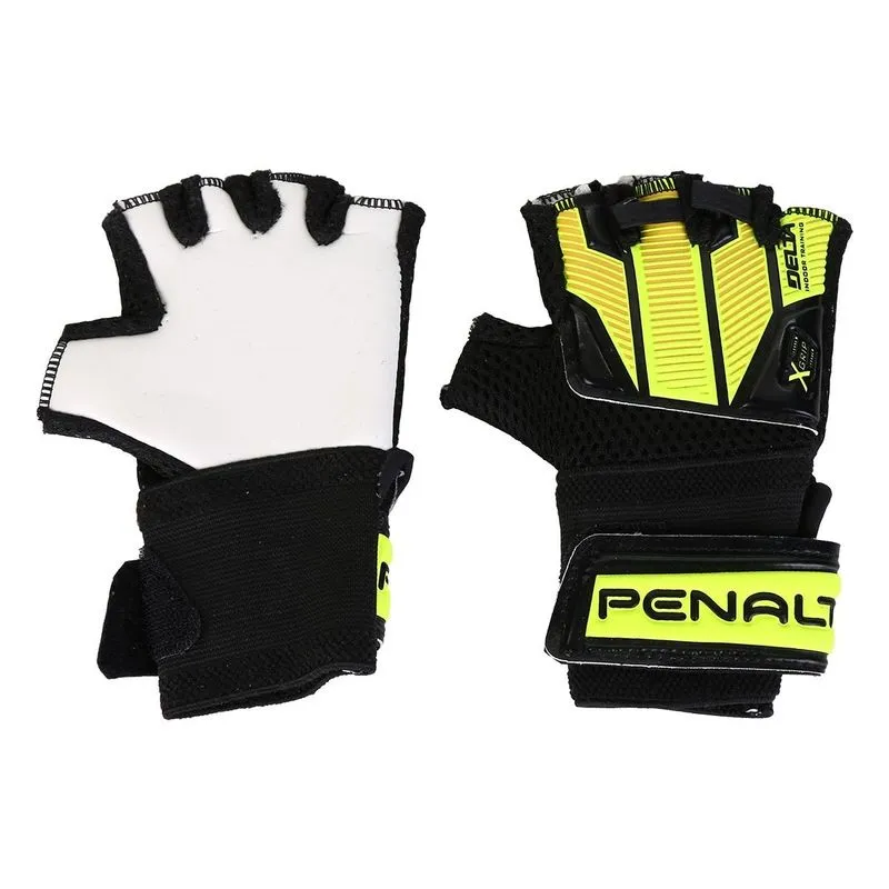 Luva Futsal Penalty Delta Indoor Training Preto/Amarelo - 8