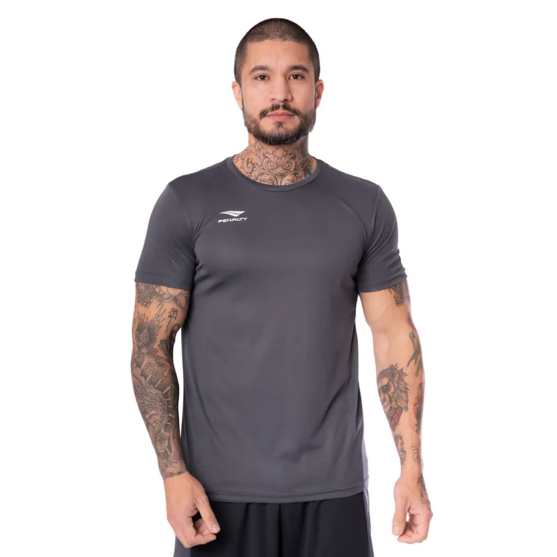 Camiseta Masculina Penalty X Cinza Escuro - P