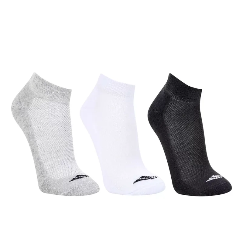Kit 3 Pares de Meia Unissex Penalty Cano Curto Esportiva Multicolor - G