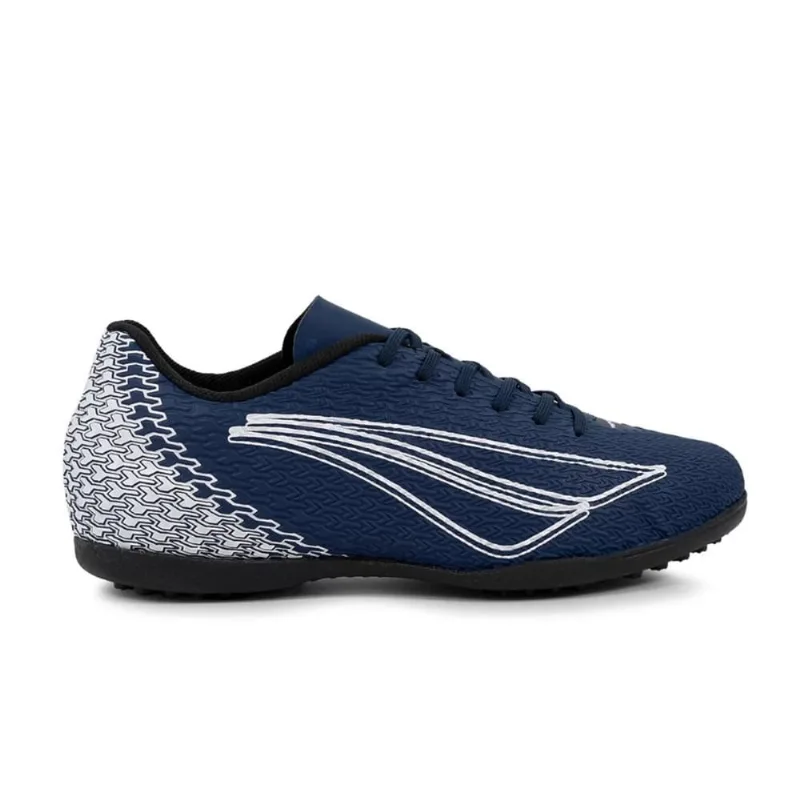 Chuteira Society Bravo-Marinho/Branco-Masculino