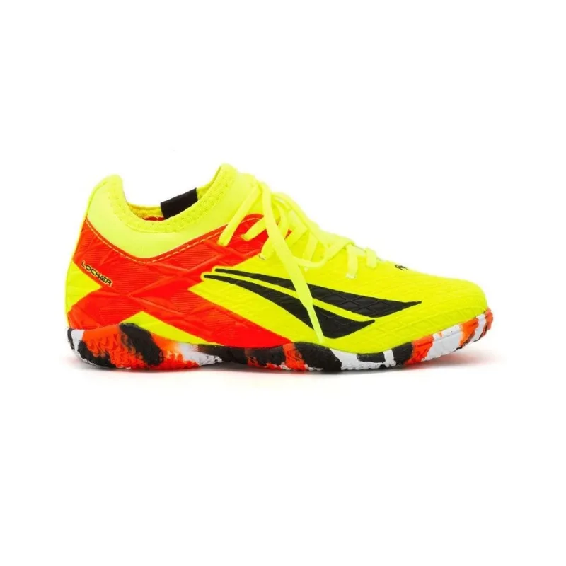 Chuteira Penalty Futsal Infantil Indoor RX Locker Kids 36 / Amarelo