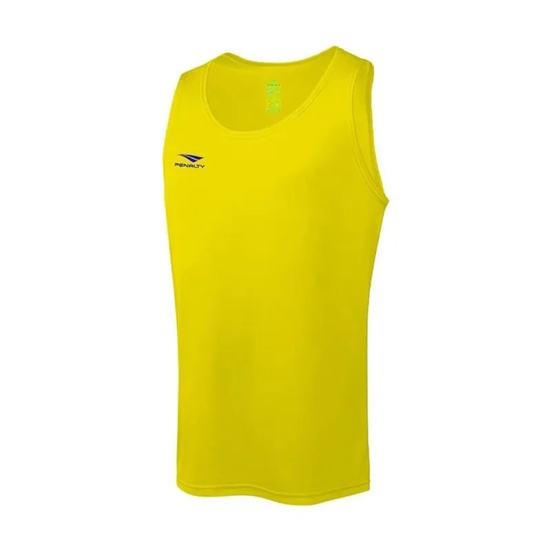 Regata Dry Penalty Masculina Anatômica Academia Conforto G / amarelo