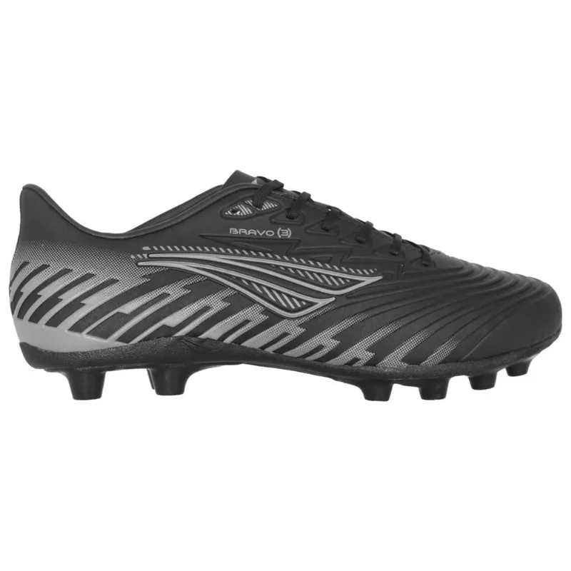 Chuteira Campo Penalty Bravo Y-3 Preto e Chumbo