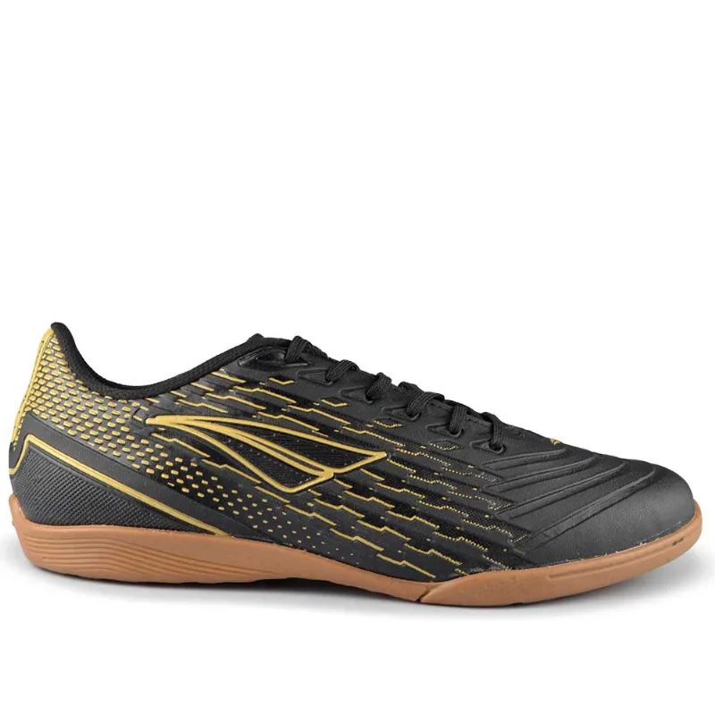 Chuteira Futsal Penalty Masculina Garra 124277 9040 PRETO/DOURADO 37 - Penalty