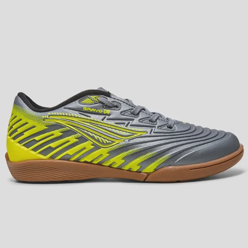Chuteira Futsal Penalty Bravo Y-3.0 Unissex Chumbo - Penalty