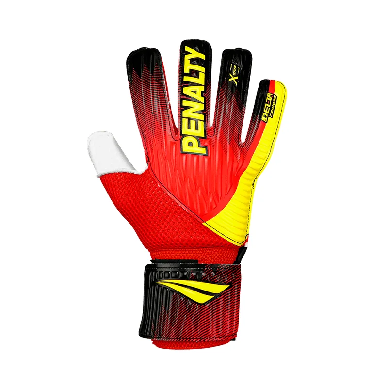 Luva de Goleiro Penalty Adulto Delta Training Xxiii Treino - Vermelho 8
