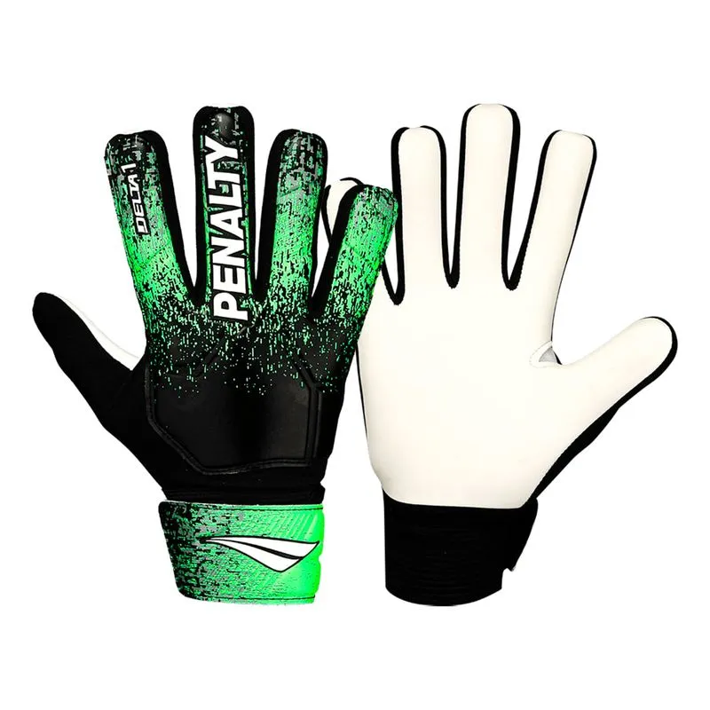 Luva Goleiro Infantil Penalty Delta 1 Xxiii Preto/Verde - 6