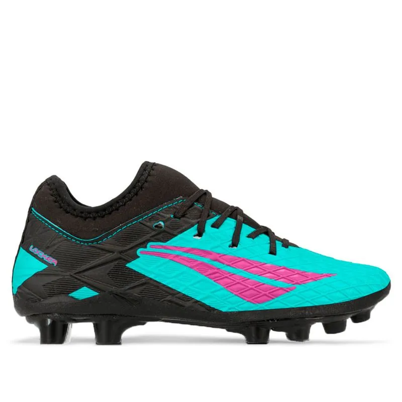 Chuteira Infantil Penalty Campo RX Locker Y-3 Verde/Roxo - 34