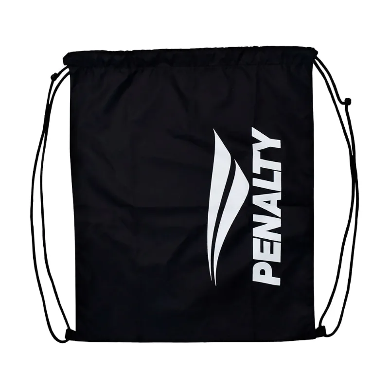 Gym Bag Penalty Estampa Logo Frontal Preto/Branco - U